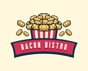 Fun Popcorn Bistro  logo design