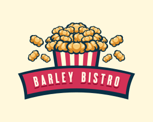 Fun Popcorn Bistro  logo design