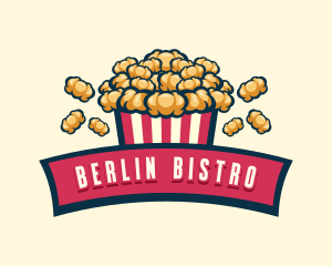 Fun Popcorn Bistro  logo design