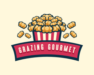 Fun Popcorn Bistro  logo design