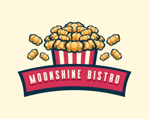 Fun Popcorn Bistro  logo design