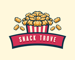 Snack Popcorn Snack  logo