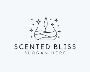 Decor Scented Candle logo design