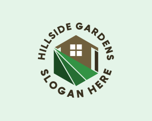 Hillside House Rental logo design