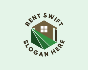 Hillside House Rental logo design