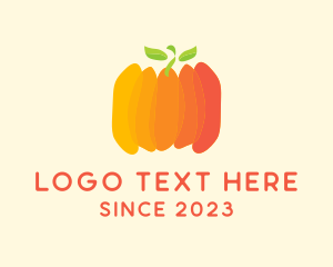 Autumn Pumpkin Vegetable logo