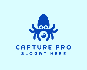 Blue Squid Photography  logo design