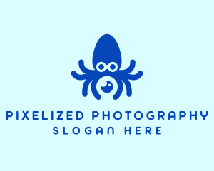 Blue Squid Photography  logo design