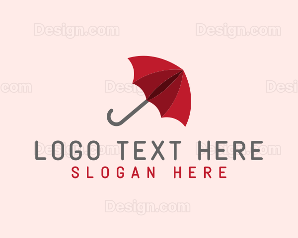 Red Umbrella Parasol Logo