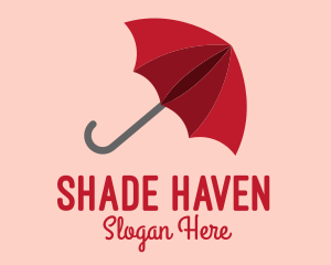 Red Umbrella Weather logo design