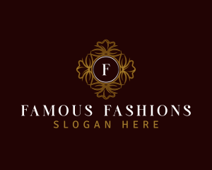 Luxury Floral Fashion logo design