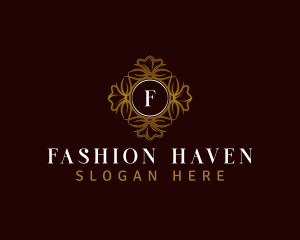 Luxury Floral Fashion logo design