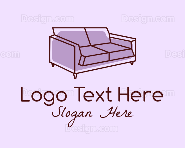 Sofa Furniture Couch Logo
