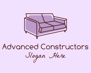 Sofa Furniture Couch logo design