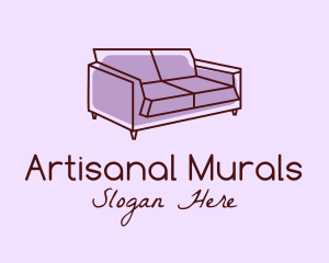 Sofa Furniture Couch logo design