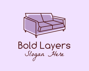 Sofa Furniture Couch logo design