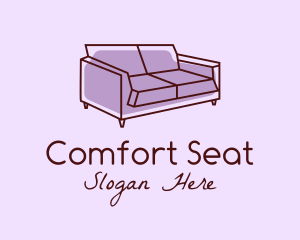 Sofa Furniture Couch logo design