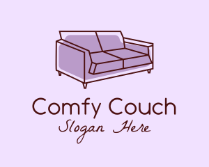 Sofa Furniture Couch logo design