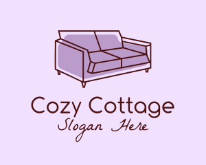 Sofa Furniture Couch logo design