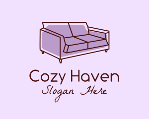 Sofa Furniture Couch logo design