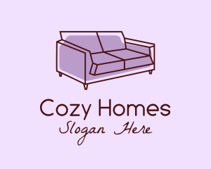 Sofa Furniture Couch logo design