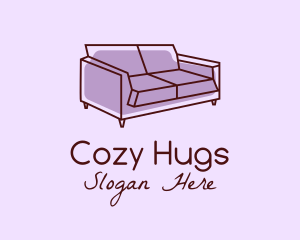 Sofa Furniture Couch logo design