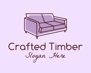 Sofa Furniture Couch logo design