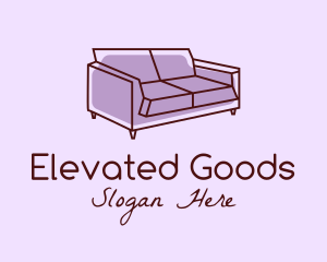 Sofa Furniture Couch logo design