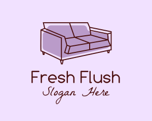 Sofa Furniture Couch logo design