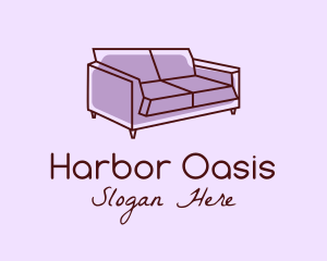 Sofa Furniture Couch logo design