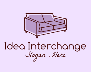 Sofa Furniture Couch logo design