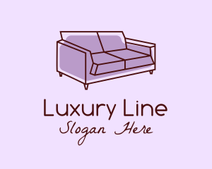 Sofa Furniture Couch logo design