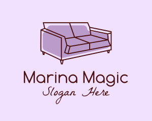 Sofa Furniture Couch logo design