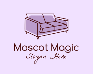 Sofa Furniture Couch logo design