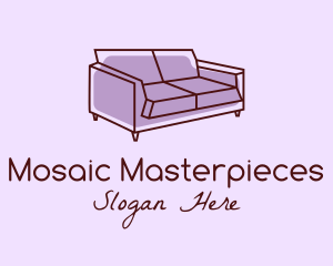 Sofa Furniture Couch logo design