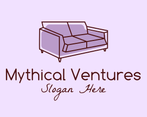 Sofa Furniture Couch logo design