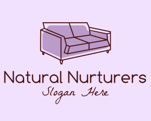 Sofa Furniture Couch logo design