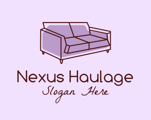 Sofa Furniture Couch logo design