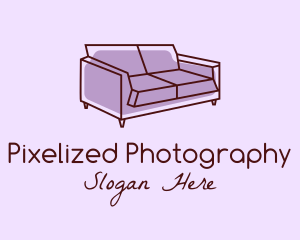 Sofa Furniture Couch logo design