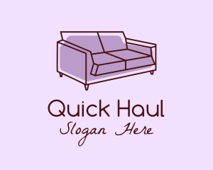 Sofa Furniture Couch logo design