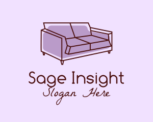 Sofa Furniture Couch logo design