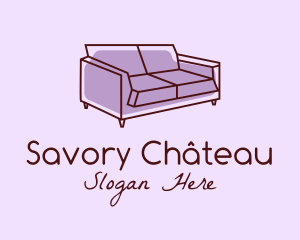 Sofa Furniture Couch logo design