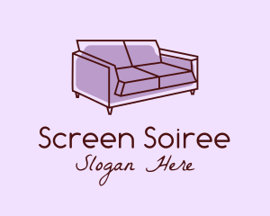 Sofa Furniture Couch logo design