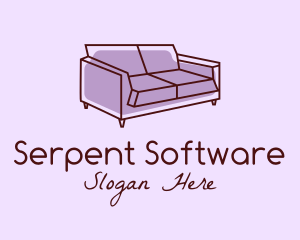 Sofa Furniture Couch logo design