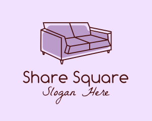 Sofa Furniture Couch logo design