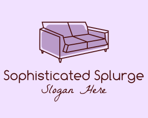 Sofa Furniture Couch logo design