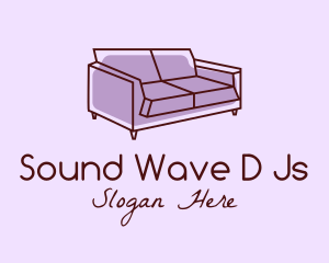 Sofa Furniture Couch logo design