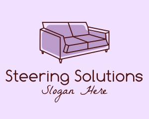 Sofa Furniture Couch logo design