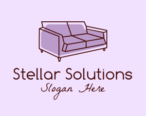 Sofa Furniture Couch logo design