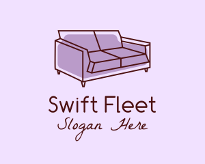 Sofa Furniture Couch logo design